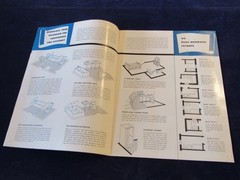Vintage 1949 CRANE Kitchen Bath Brochures MCM Illustrated Home Design Plans C600
