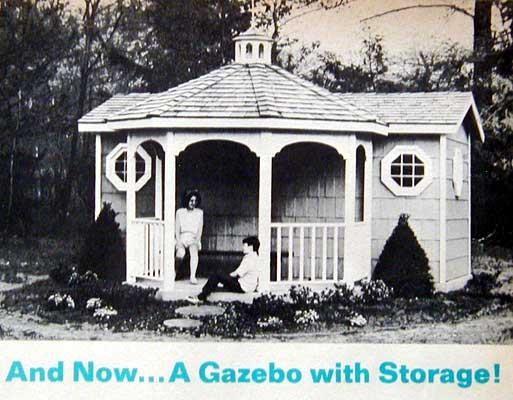 Combination Gazebo & Storage Shed HowTo build PLANS