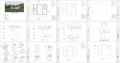 House Plan 3 Bedroom 2 Bath Barndominium with Porch, 1200 sq ft | PDF DOWNLOAD