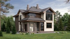 39’x49’ 3 Beds, 3 Baths Luxury Modern House Architectural Build Plans PDF.