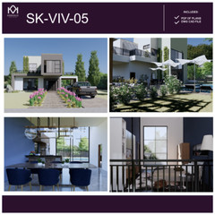 72′ x 47′ (22.00X14.60 m) A Frame Modern House – Plan Blueprint PDF