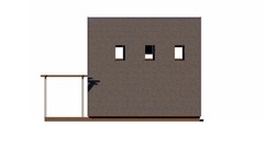 22’x38’ 2 Beds, 1 Bath Small A-Frame Cabin Architectural Build Plans PDF.
