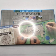 New & Sealed VTG Stanley Project Planner – Deck Designer & Kitchen Designer Pair