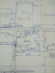 Vtg 1964 Mid Century Modern House Blueprints Professional Owner Architect 1964