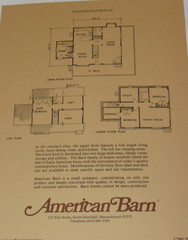 VINTAGE 1976 AMERICAN BARN HABITAT HOMES LAYOUT/SPECS/PRICES! BROCHURES! PHOTOS!