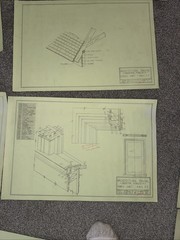 Architectural House Blueprints Plans Mid Century Modern Home 1941 MN 17 Pieces Z