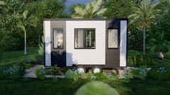 Generic Wood Construction Tiny Mobile Home Building Plans – 15’9″” x 7’10″” – 12