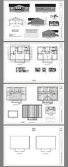 46×30 House — 3 Bedroom 2 Bath — PDF Floor Plan — 1,380 sq ft — Model 4B