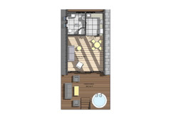 20’x42 1 Bed, 1 Bath Modern A-Frame Cabin Architectural Build Plans PDF.