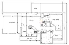 Anne_ 1280G 3 bedroom, 2 bath in 1280 heated area with a garage and front porch