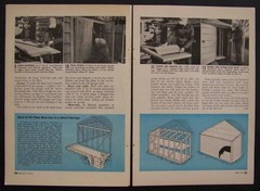 Garage Addition Expansion 1952 HowTo build PLANS One Car