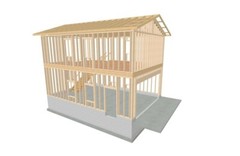 home building plans GIGA Garage Blueprints Plans 20′ x 30′ Two Car Garage