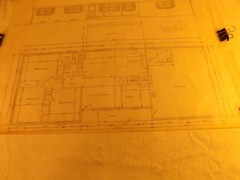 VINTAGE HOUSE BLUEPRINTS #10— 18″ X 24″ SEE PICTURES 3 PAGES
