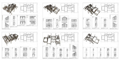 100’x54’ 4-Beds 4-Baths Charming A-Frame Architectural Build Plans PDF Download