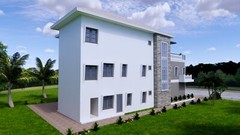 40×70 Feet House Design Plans 12×23 Meter 5 Bed 6 Bath PDF Plan & A4 Hard Copy