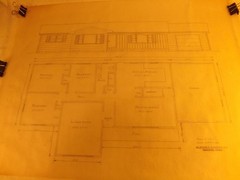 VINTAGE HOUSE BLUEPRINTS #9— 18″ X 24″ SEE PICTURES 2 PAGES