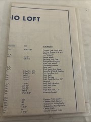84 Lumber plans, lot of 2: 2-car garage, pole barn