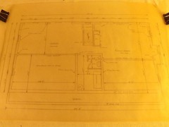VINTAGE HOUSE BLUEPRINTS #5— 12″ X 18″ SEE PICTURES 7 PAGES