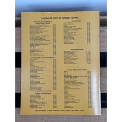 Sunset Ideas for Planning Your New Home MCM Architecture Book 1972 2nd Ed