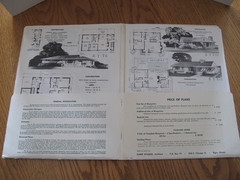 Vintage 1950’s House Plans Portfolio Folder Book Small Homes – 49 Pages