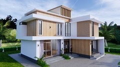 41×35 Feet Small House Plan 12.4×11 Meter 4 Beds 4 Baths Terrace (A4 Hard Copy)