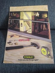Vintage 1978 Colonial Dollar House Layout Plans By Stanley, “As See On TV”