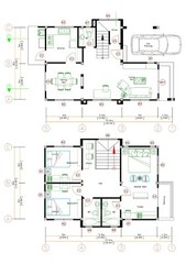 Custom House Plan 6×10.5 Meter 20×35 Feet 3 Beds 3 Baths Hip Roof (A4 Hard Copy)