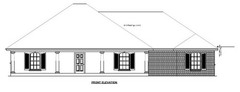 Architectural PLANS ADA Handicap Accessible 3BR Study 2B Home 2302 SF HVAC Sp