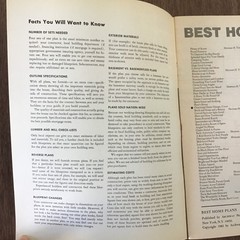 1982 YEAR Vintage Contemporary BEST Home Plans HOUSE Floor Plans Book SEE INDEX