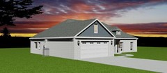 1994 sq.ft., 4 Bedroom, 2.5 Bath, 2-car garage – Craftsman Home Plan
