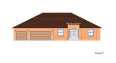 3,453 sq/ft Custom 4 Bedroom House Blueprints COMPLETE SET in PDF Plan P7