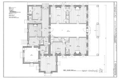 Italianate Victorian home of President van Buren, detailed architectural plans