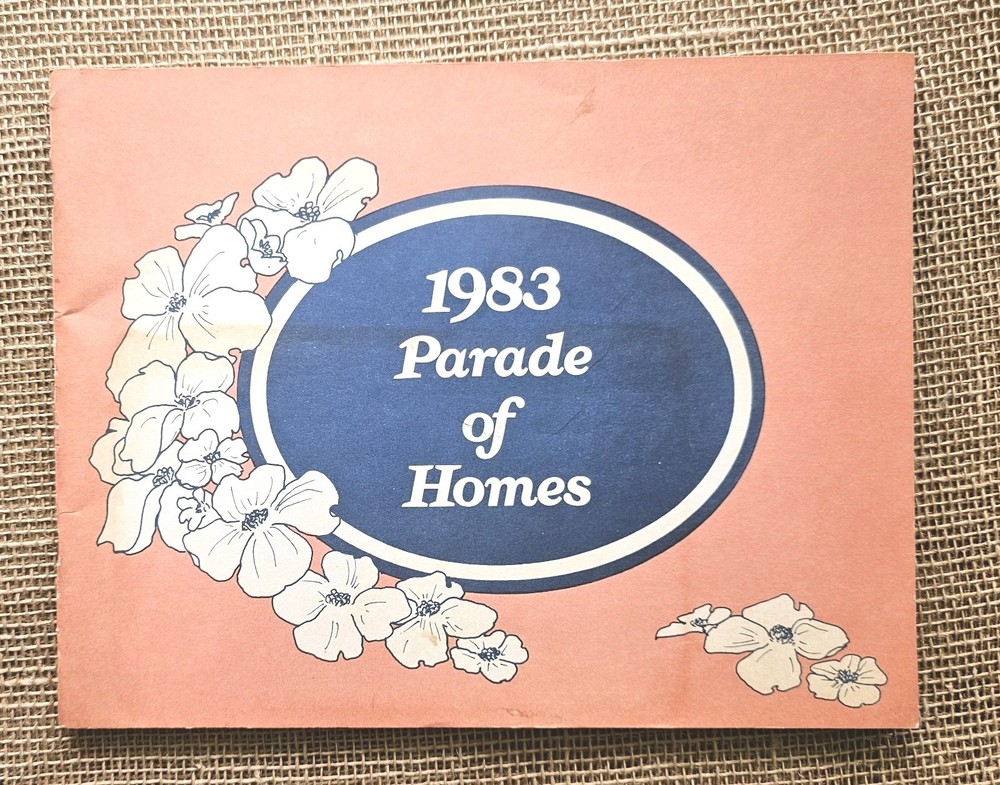 1983 Parade Of Homes Mobile Al Home Builders Ass. House Plans Book