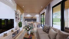 30×26 Small House Plan 2 Beds 2 Baths | 9×8 Mt Tiny Home CAD PDF & A4 Hard Copy