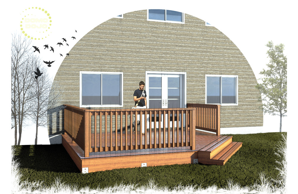Backyard Retreat Deck Plans – PDF Downloadable Blueprint