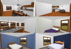 60×50 Apartment with 2-Car 2-RV Garage – PDF FloorPlan – 1,648 sqft – Model 2A