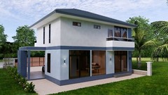 Small House Plan 11.8×7.5 Meters 3 Bedrooms 39×25 Feet Full PDF (A4 Hard Copy)