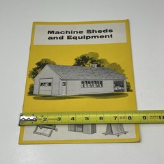 1958 Machine Sheds And Equipment Garage Weyerhaeuser 4 Square Guide Manual Plans