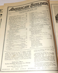 VTG 1926 BUILDER MAGAZINE! 16 HOME DESIGNS IN COLORS & LAYOUTS! ASBESTOS SHINGLE