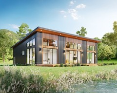 30×50 Lean Modern Cottage Custom Architectural Plans 1500SF – PDF Download