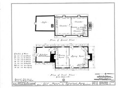 Small House Design, Colonial cottage, clapboard siding, stone, printed plans