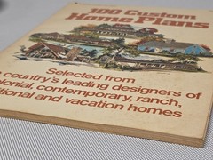 Vintage Bantam/Hudson Plan Book 100 Custom Home Plans – 1977 See Pics