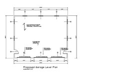 32’X40′- 40’X32′ GARAGE PLANS GABLE ROOF EQUIP GARAGE PLANS 18-3240-GBL-CEP-5