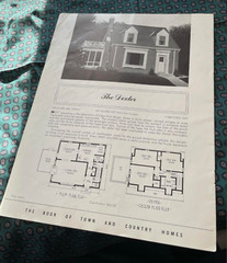 Floor Plans Book Town Country Homes 1950s Coventry 584-295 Dexter 983-170