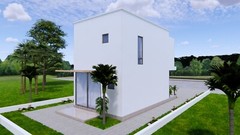 16×30 Feet Small House Plan 4.7×9 Meter 2 Bed 2 Bath Hidden Roof (A4 Hard Copy)