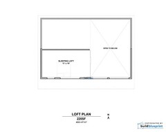 24×36 Lean Modern Cottage Custom Architectural Plans 864SF – PDF Download