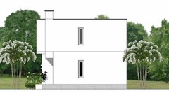 Small House Plan 21×25 Feet 6.5×7.5 Meter 2 Beds 2 Bath Flat Roof (A4 Hard Copy)