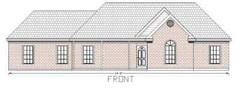 Anne_ 1280G 3 bedroom, 2 bath in 1280 heated area with a garage and front porch