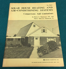 1970s Vintage : SOLAR HOUSE PLANS, SYTEMS, DESIGN CONCEPTS, CONSERVATION @ Books