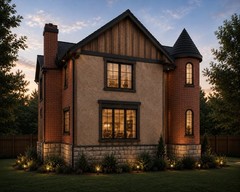 The Shire Storybook Home Plan 2 Bedroom 2 Bath 2 Story Under 1,000 Sq Ft